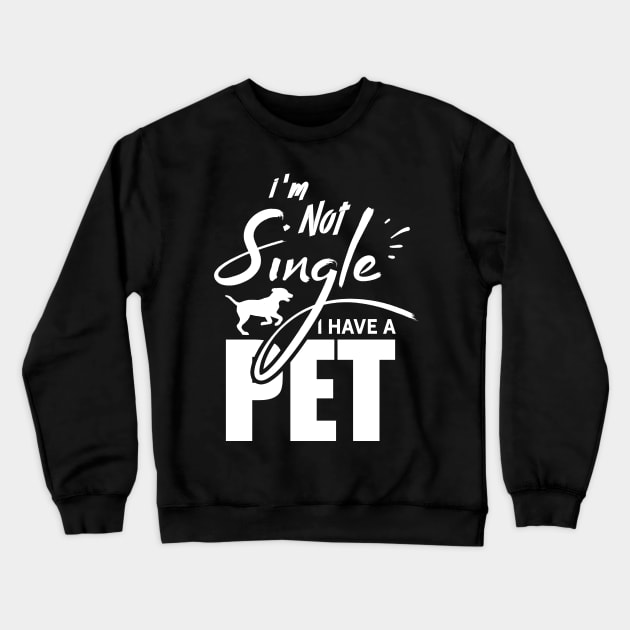 Animal Pet Cat Dog Pets Crewneck Sweatshirt by dr3shirts